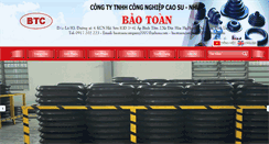 Desktop Screenshot of baotoanrubber.com